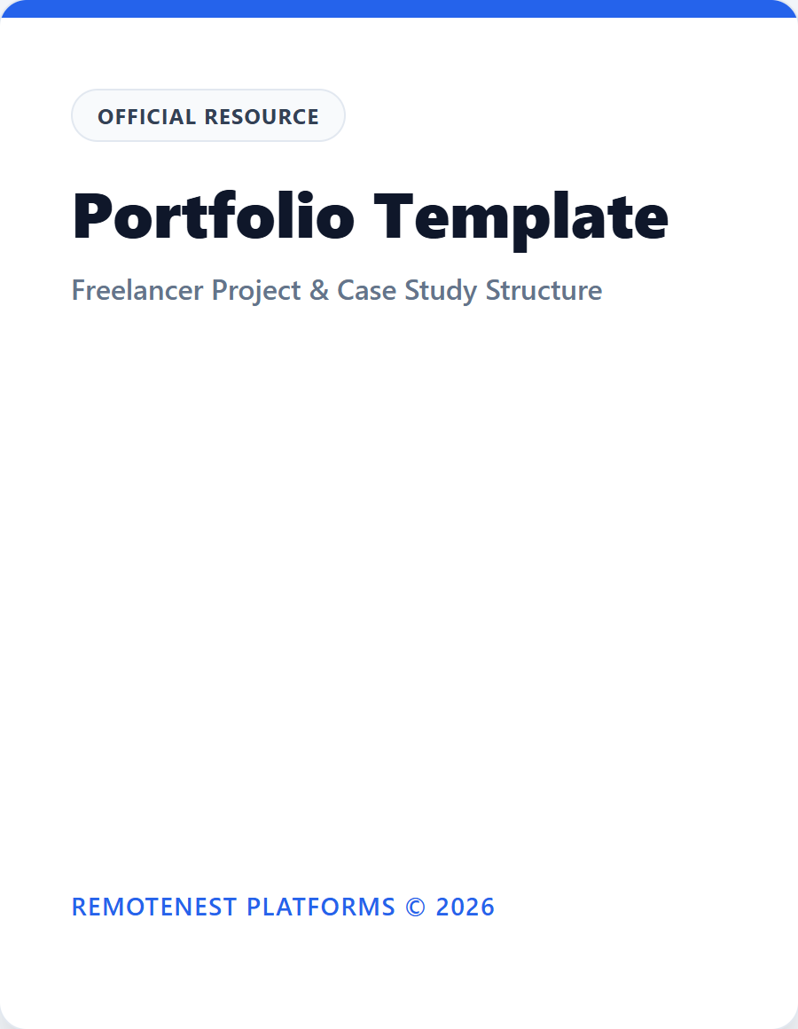 Portfolio Template preview
